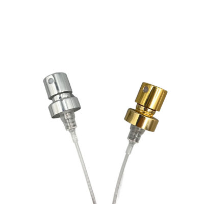 Gold Perfume Pump البخاخ فوهة استبدال 15400 الألومنيوم 0.09ML مع الطويق