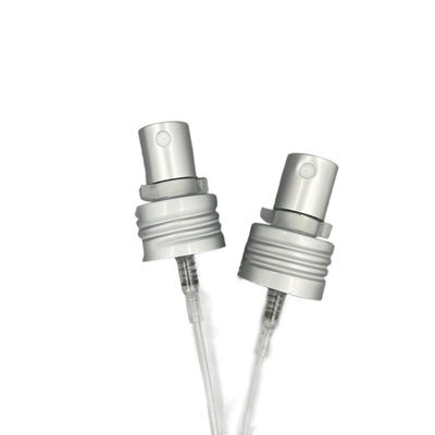 مات فضية عطر مضخة البخاخ موزع Alu 24/410 0.12ML جرعة مع مشبك قفل
