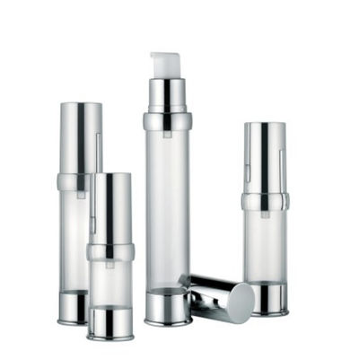 Lotion Actuator 15ml، 20ml، 30ml ممعدن للحصول على زجاجة بلاستيكية خالية من الهواء