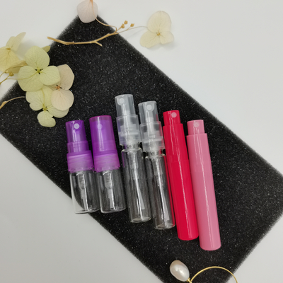زجاجة عطر صغيرة بحجم 2 مل زجاجة بخاخ PP