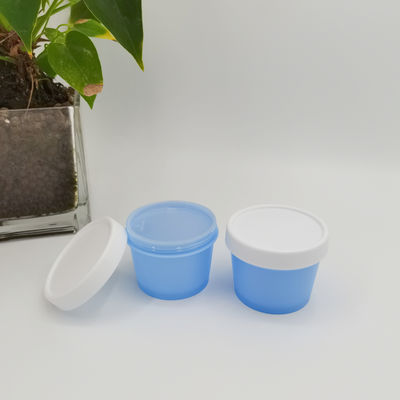 عبوة مستحضرات التجميل أحادية المواد PP 50 مل 100 مل 200 مل 250 مل أيس كريم كوب شكل برطمان للعناية الشخصية