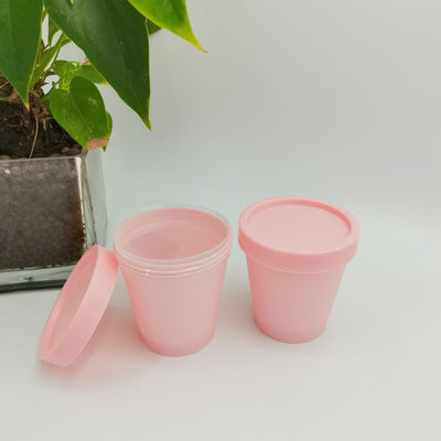 عبوة مستحضرات التجميل أحادية المواد PP 50 مل 100 مل 200 مل 250 مل أيس كريم كوب شكل برطمان للعناية الشخصية