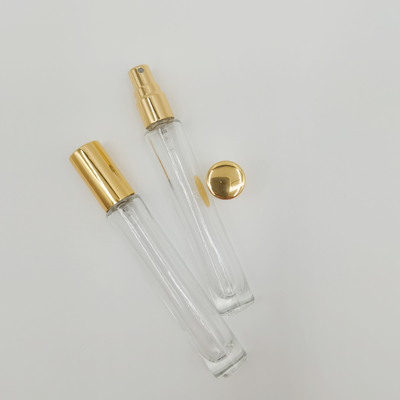 غطاء من الألومنيوم بالكامل 13/410 بخاخ مضخة عطر مع زجاجة زجاجية 10 مل