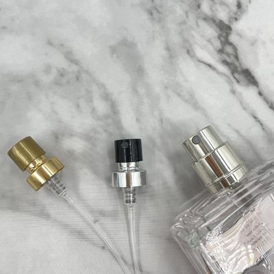 مضخة العطور البخاخ البخاخة تجعيد مضخة 0.09ml / T 15/400 المطاط طوقا