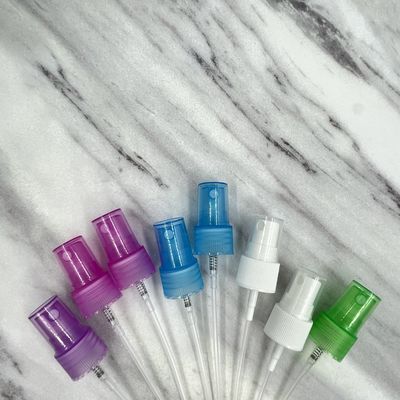 مضخة رش رذاذ البلاستيك PE طوقا 20/410 إغلاق مضلع SS316 الربيع 0.16ML