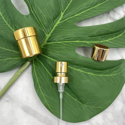 مضخة تجعيد صغيرة بحجم 15/400 بخاخ 0.09 مل SS316 بغطاء ذهبي