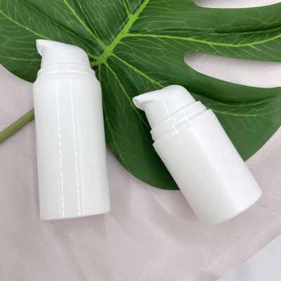 المفاجئة على مضخة الهواء التعبئة والتغليف 15ml PP زجاجة العناية بالبشرة صديقة للبيئة
