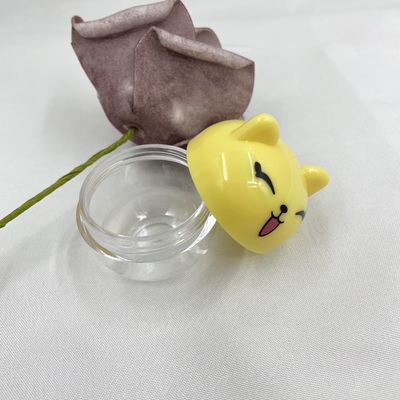 Baby Cream 5g صغير بلاستيك صغير برطمان سفر PS تصميم كرتوني