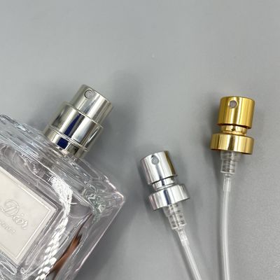 Gold Perfume Pump البخاخ فوهة استبدال 15400 الألومنيوم 0.09ML مع الطويق