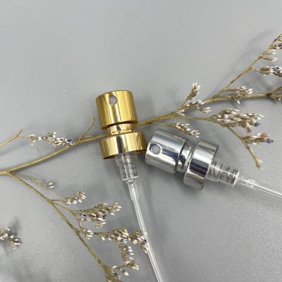 Gold Perfume Pump البخاخ فوهة استبدال 15400 الألومنيوم 0.09ML مع الطويق