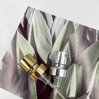 Gold Perfume Pump البخاخ فوهة استبدال 15400 الألومنيوم 0.09ML مع الطويق