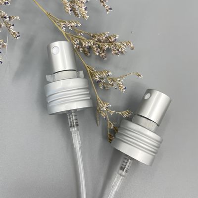 مات فضية عطر مضخة البخاخ موزع Alu 24/410 0.12ML جرعة مع مشبك قفل