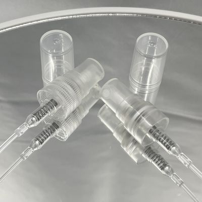 برغي على بخاخ مضخة عطر ضباب 12/410 لون مخصص مع غطاء غبار PP