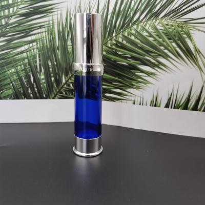 Lotion Actuator 15ml، 20ml، 30ml ممعدن للحصول على زجاجة بلاستيكية خالية من الهواء
