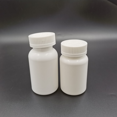 120cc الأبيض Hdpe زجاجة الأطفال غطاء إثبات ادفع لأسفل وتحول إلى الفتح