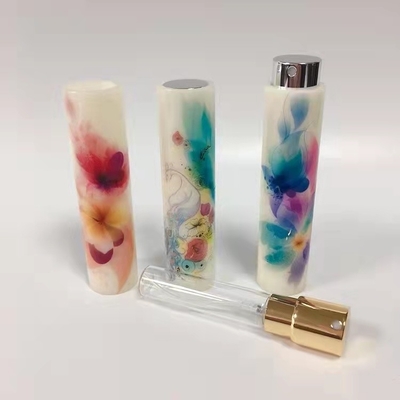 10ML 3D الطباعة زجاجة رذاذ عطر قابلة لإعادة الملء تصميم الطباعة حسب الطلب
