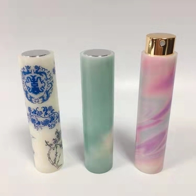 10ML 3D الطباعة زجاجة رذاذ عطر قابلة لإعادة الملء تصميم الطباعة حسب الطلب