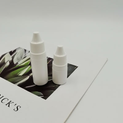 5 مل 10 مل من البلاستيك السائل زجاجة قطارة العين مع غطاء والدليل على العبث